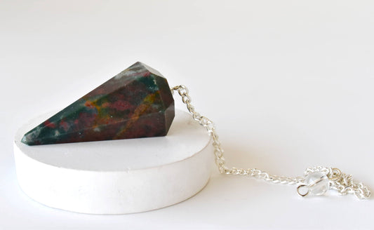 Bloodstone Pendulum (Protection and Strength)