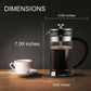 Fino French Press Coffee Maker, 3 Cup