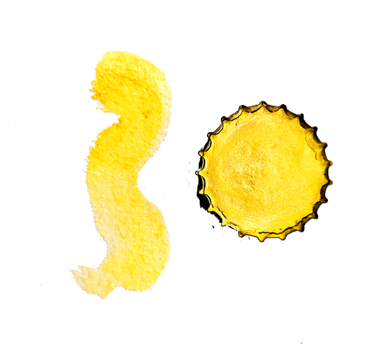 Watercolor Sticky Cap - Sunrise Yellow