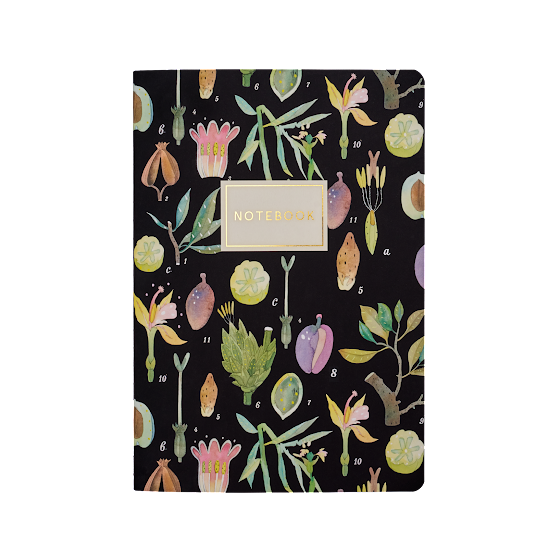 Large Notebook Botany