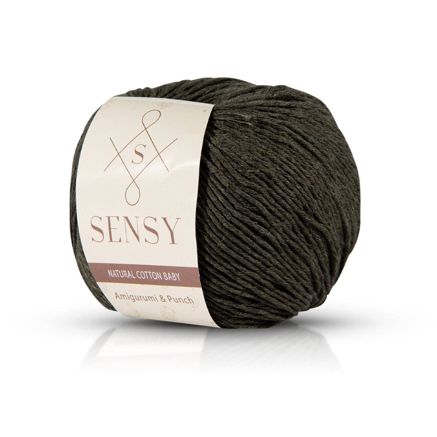 Sensy Premium 100% Soft Cotton Yarn for Amigurumi Knitting in 11 Color Options