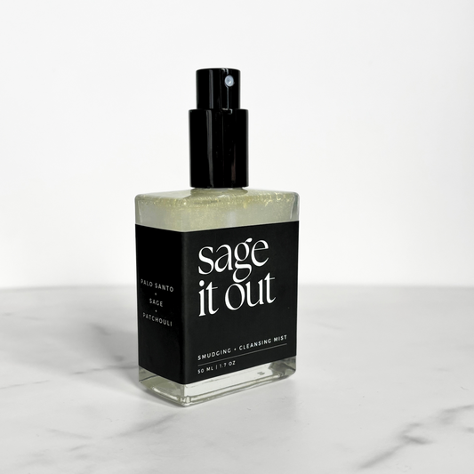 Sage It Out | Smudging + Cleansing Fragrance Mist | 1.7 oz