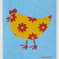 Gerti on Blue Swedish Dishcloth