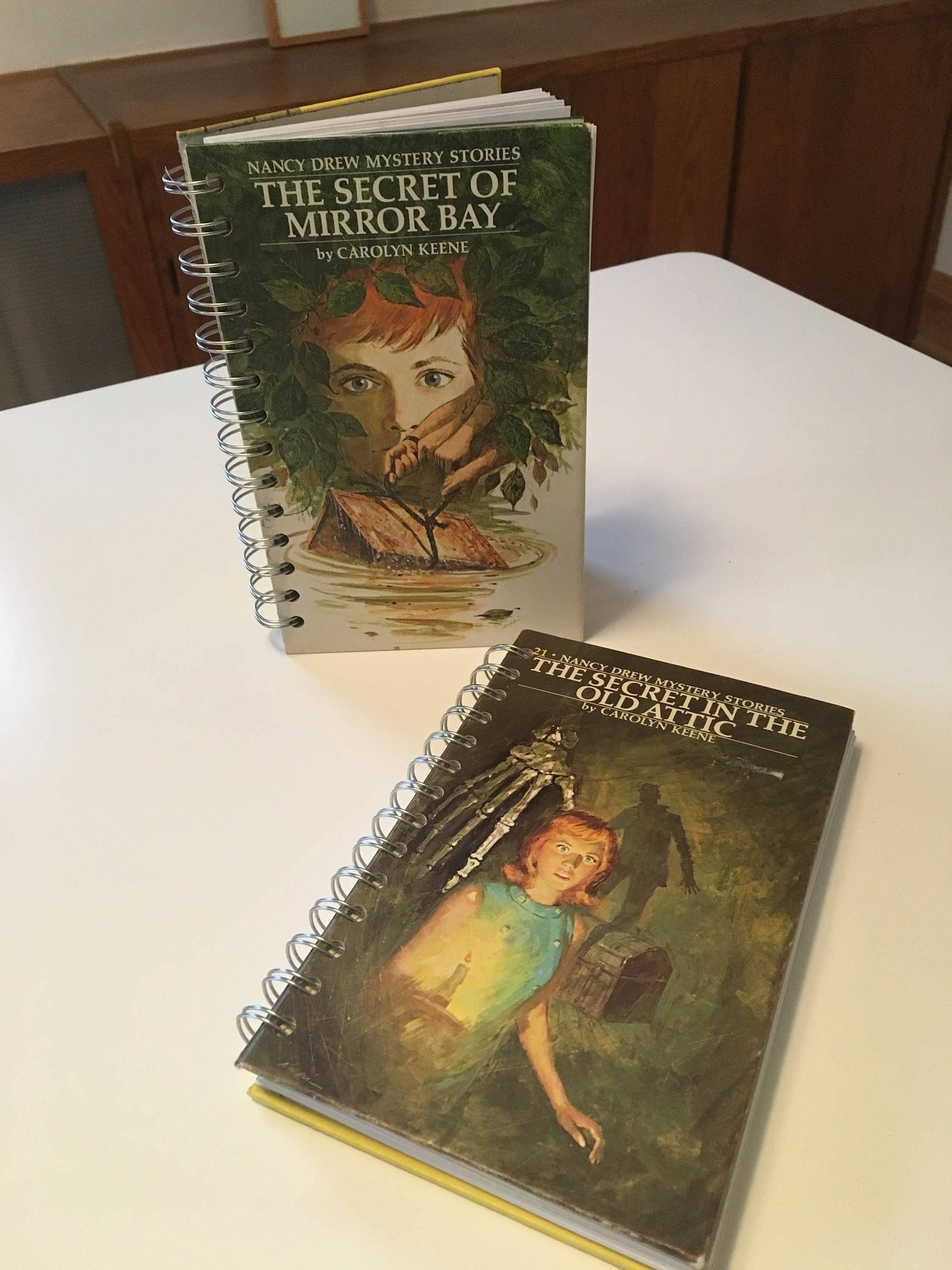 Upcycled Nancy Drew, Bobbsey, Tom Swift, Hardy Boy Journals: Nancy Drew