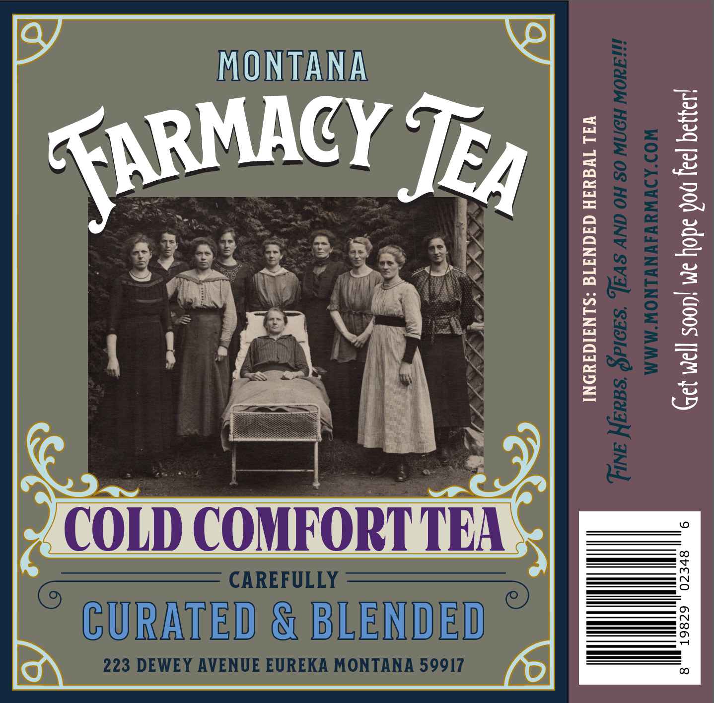 
                  
                    Cold Comfort Vintage Recipe Herbal Tea
                  
                