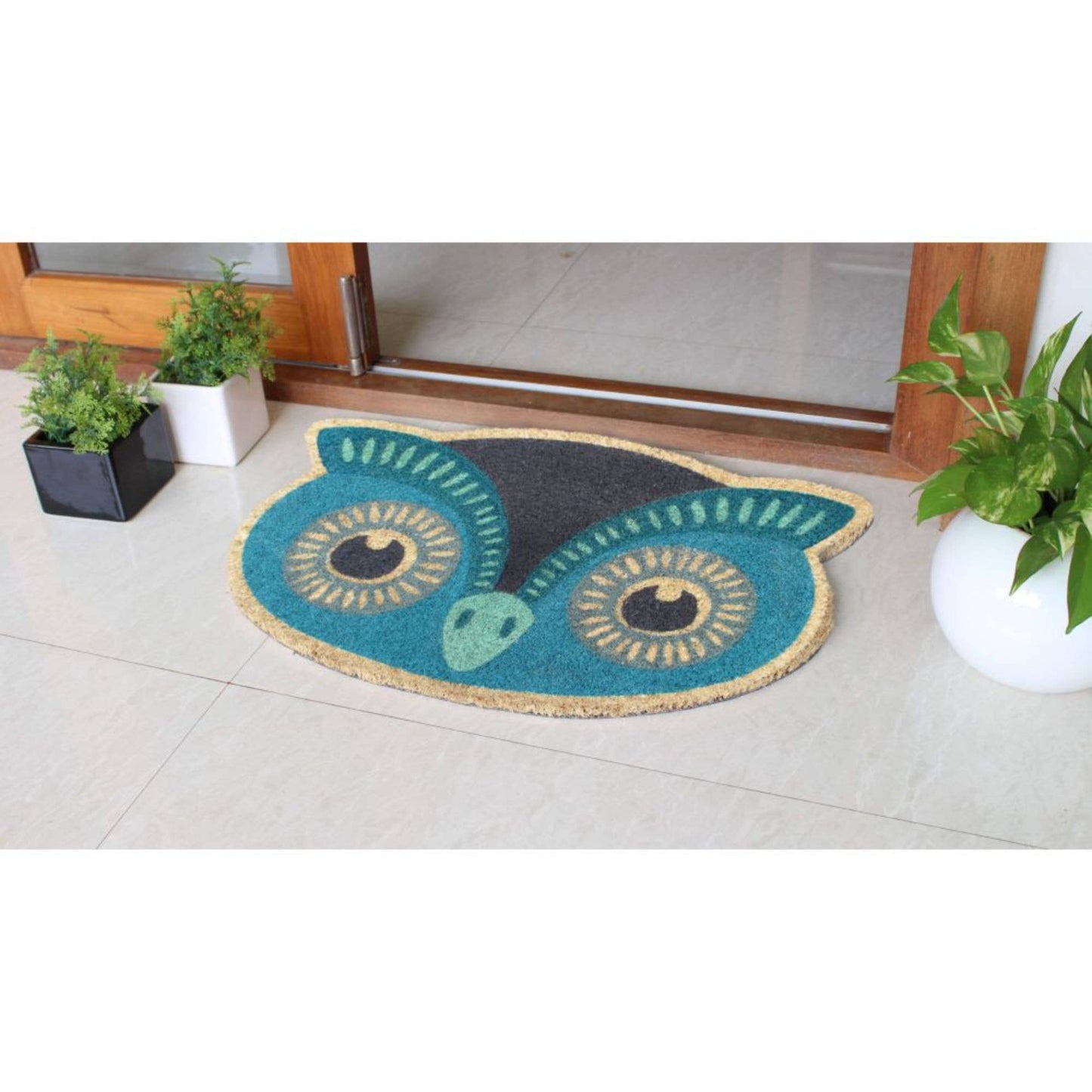 Blue Owl Coir Doormat