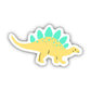 Cute Yellow Dinosaur Sticker