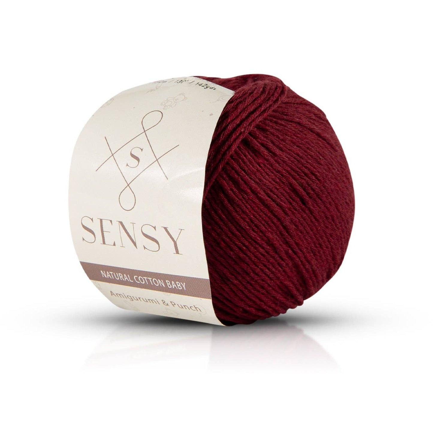 Sensy Premium 100% Soft Cotton Yarn for Amigurumi Knitting in 11 Color Options