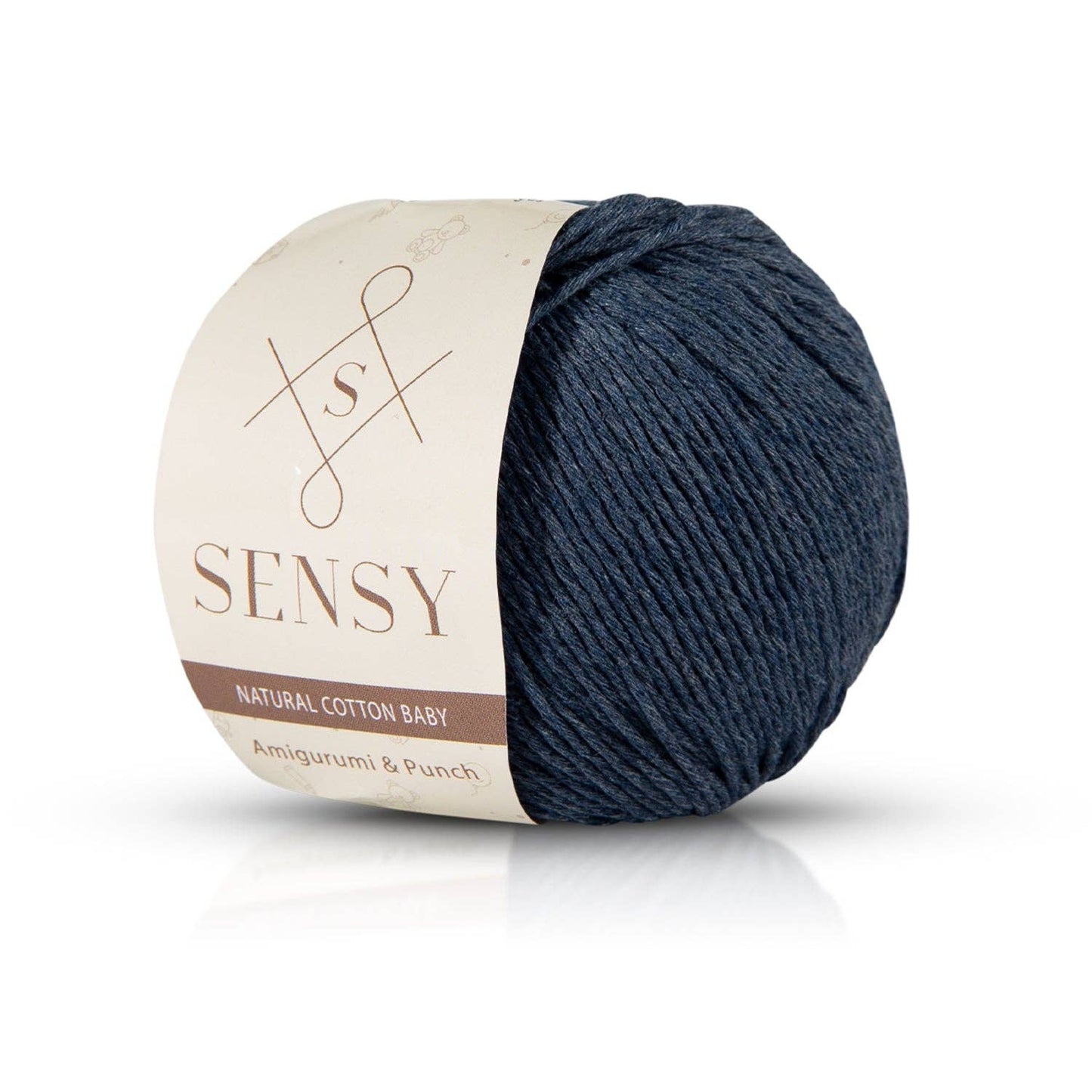Sensy Premium 100% Soft Cotton Yarn for Amigurumi Knitting in 11 Color Options