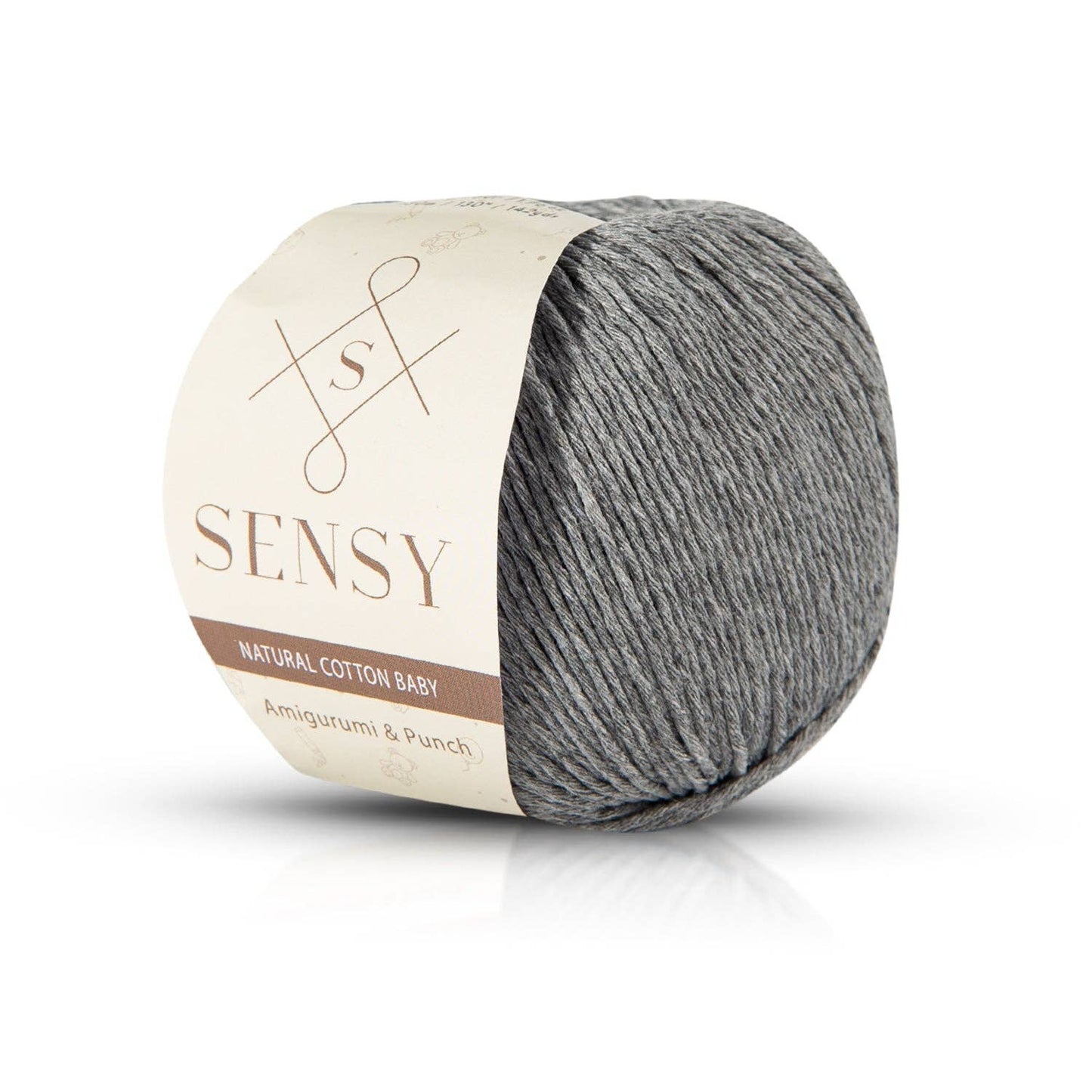 Sensy Premium 100% Soft Cotton Yarn for Amigurumi Knitting in 11 Color Options