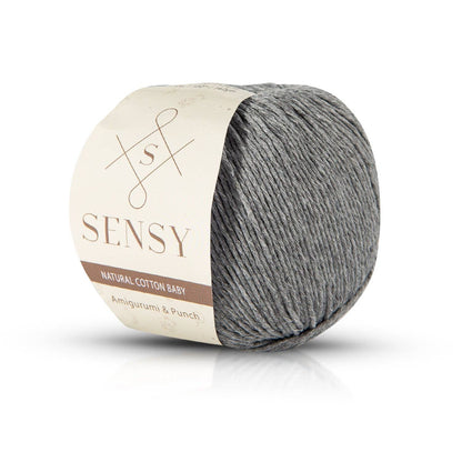 Sensy Premium 100% Soft Cotton Yarn for Amigurumi Knitting in 11 Color Options