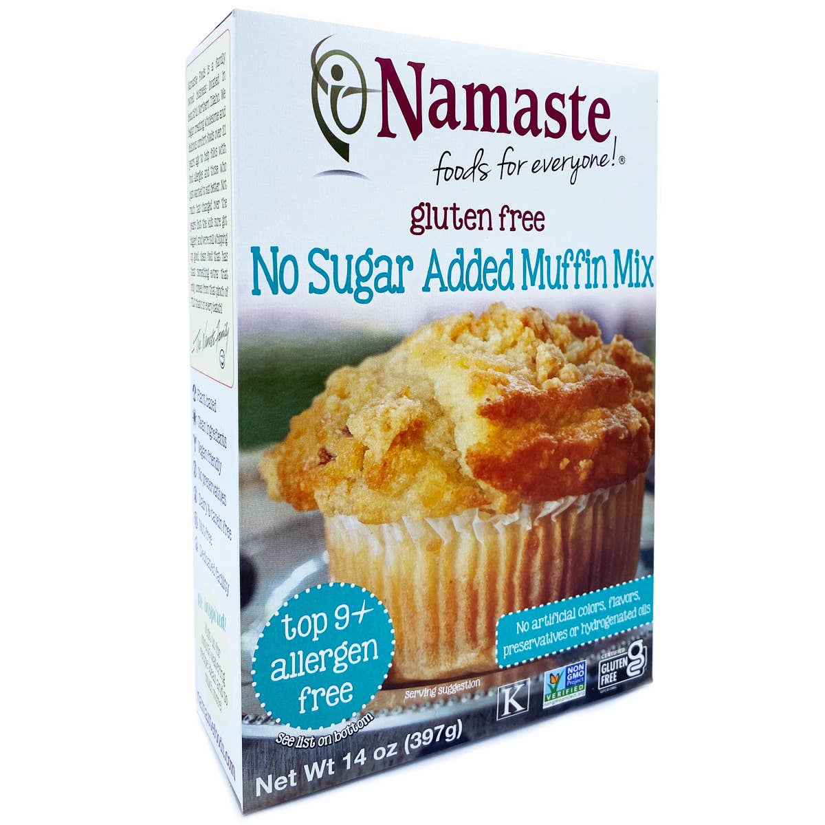 Gluten Free No Sugar Added Muffin Mix