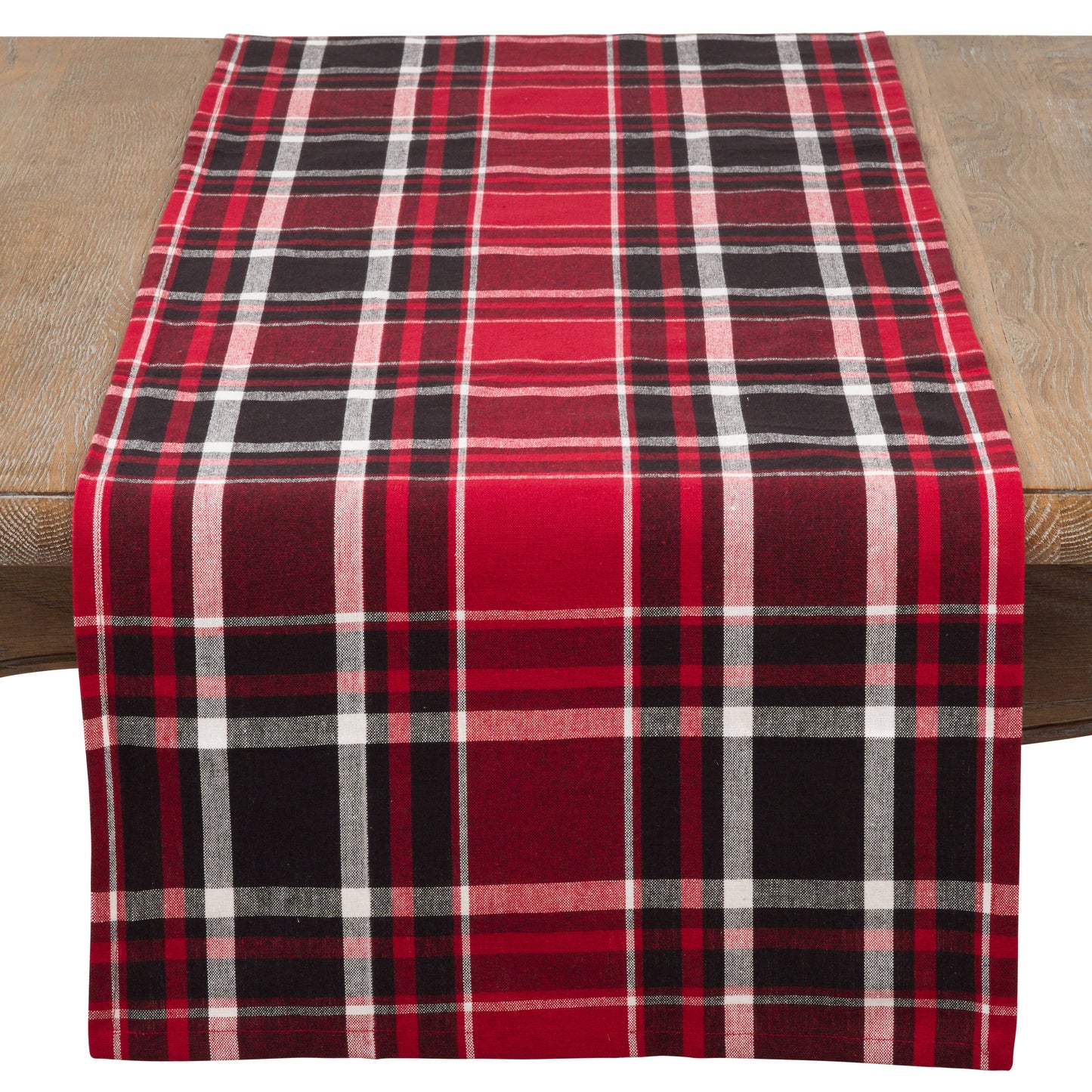 Buffalo Plaid Cotton Table Runner