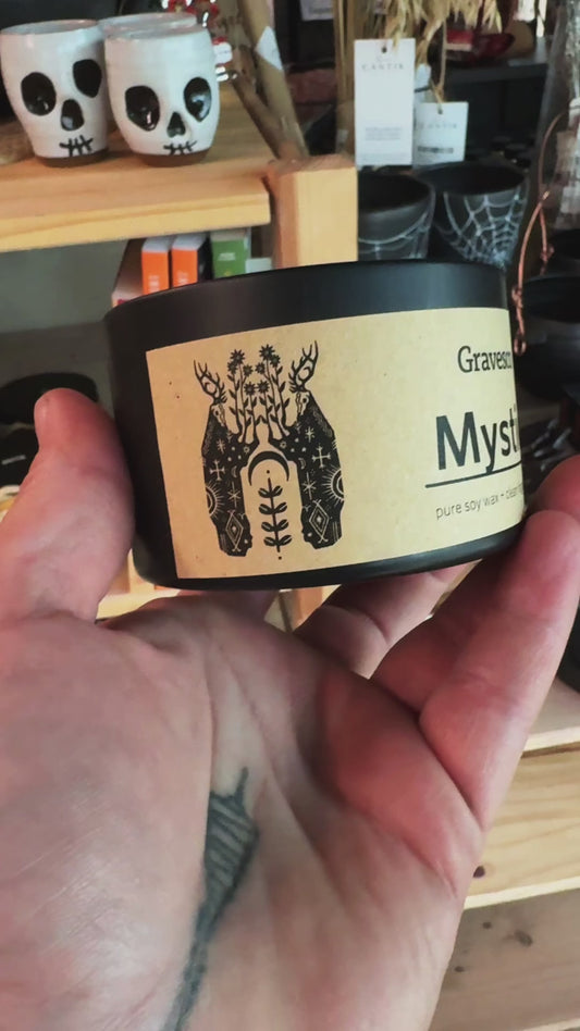 Gravesco Pure Soy Candle Tin | Mystic