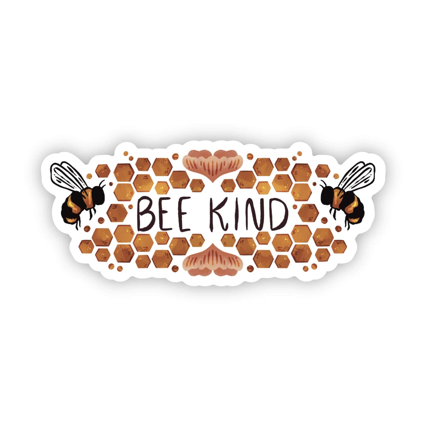 Bee kind nature sticker