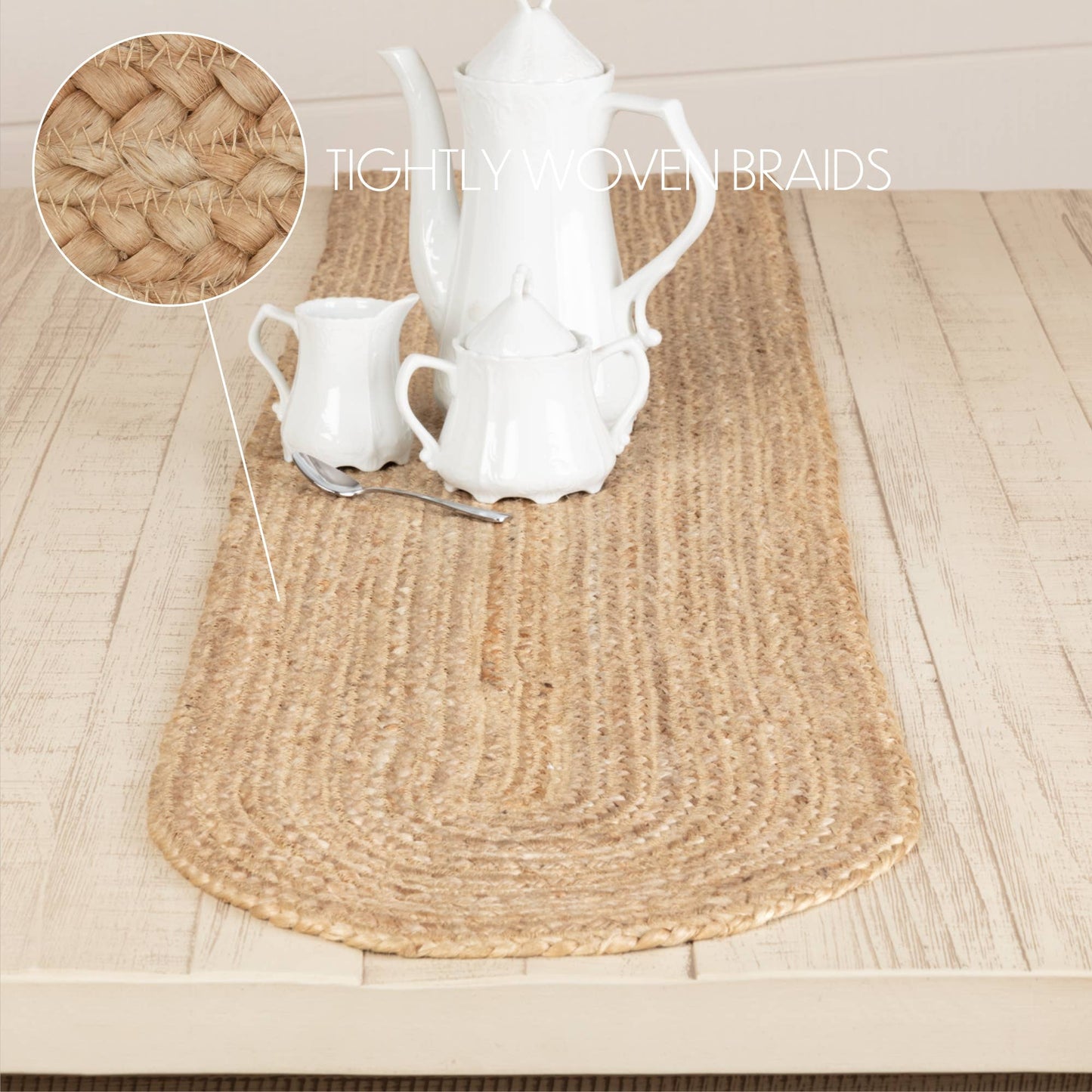 Natural Jute Table Runner