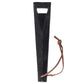 Wedge Bottle Opener, Cast Iron - Black