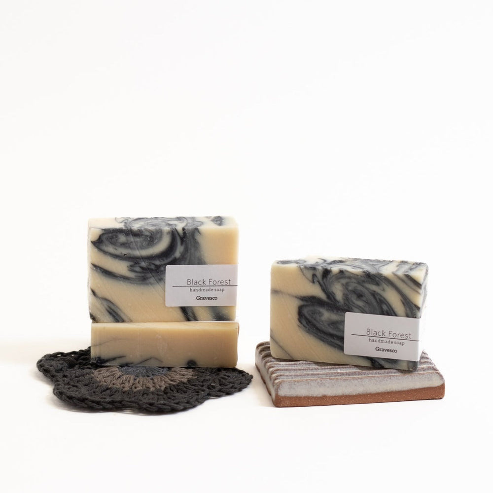 
                  
                    Black Forest Cold Process Soap with Activated Charcoal Soap Gravesco Pottery 
                  
                