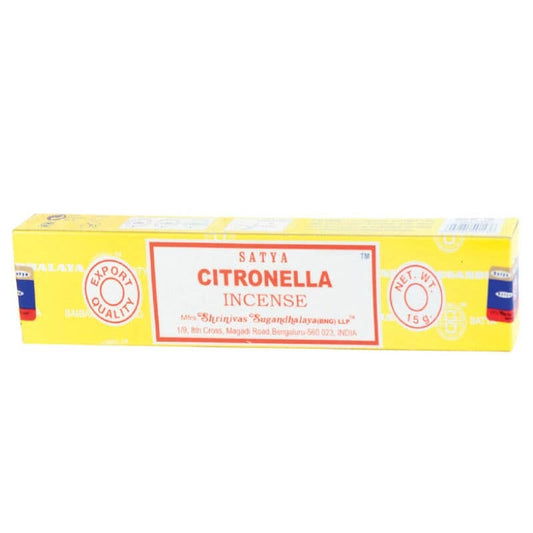 Citronella Incense Benjamin International 