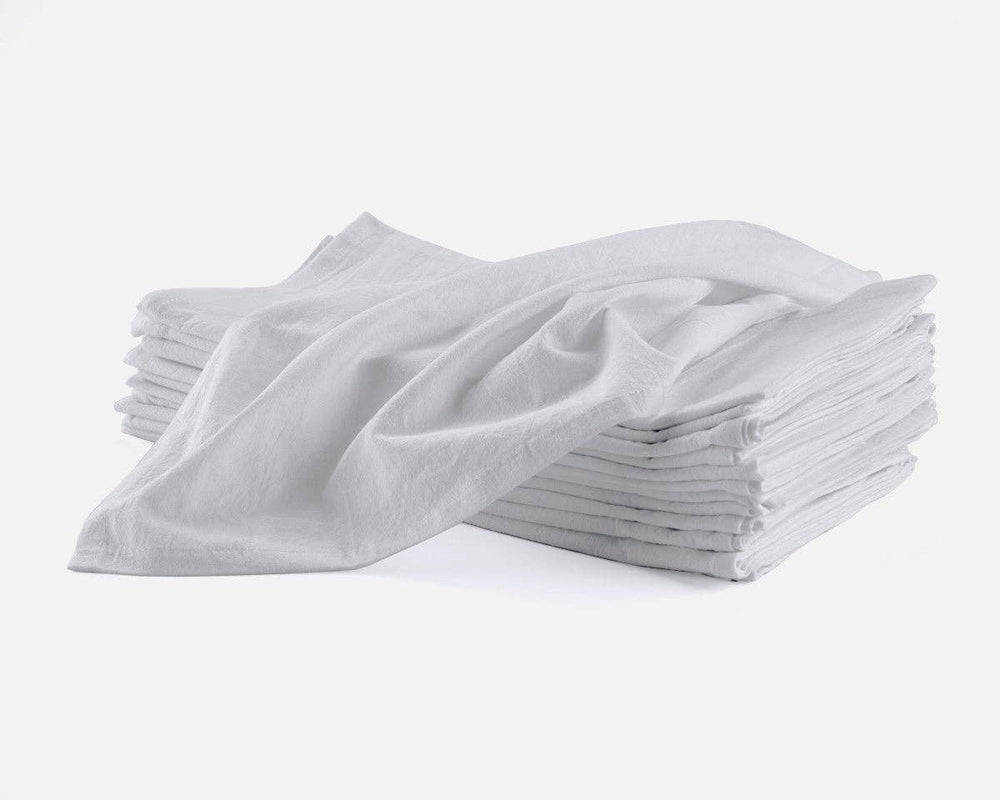White Flour Sack Towels