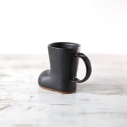 Gardener's Boot Mug | Black Gravesco 