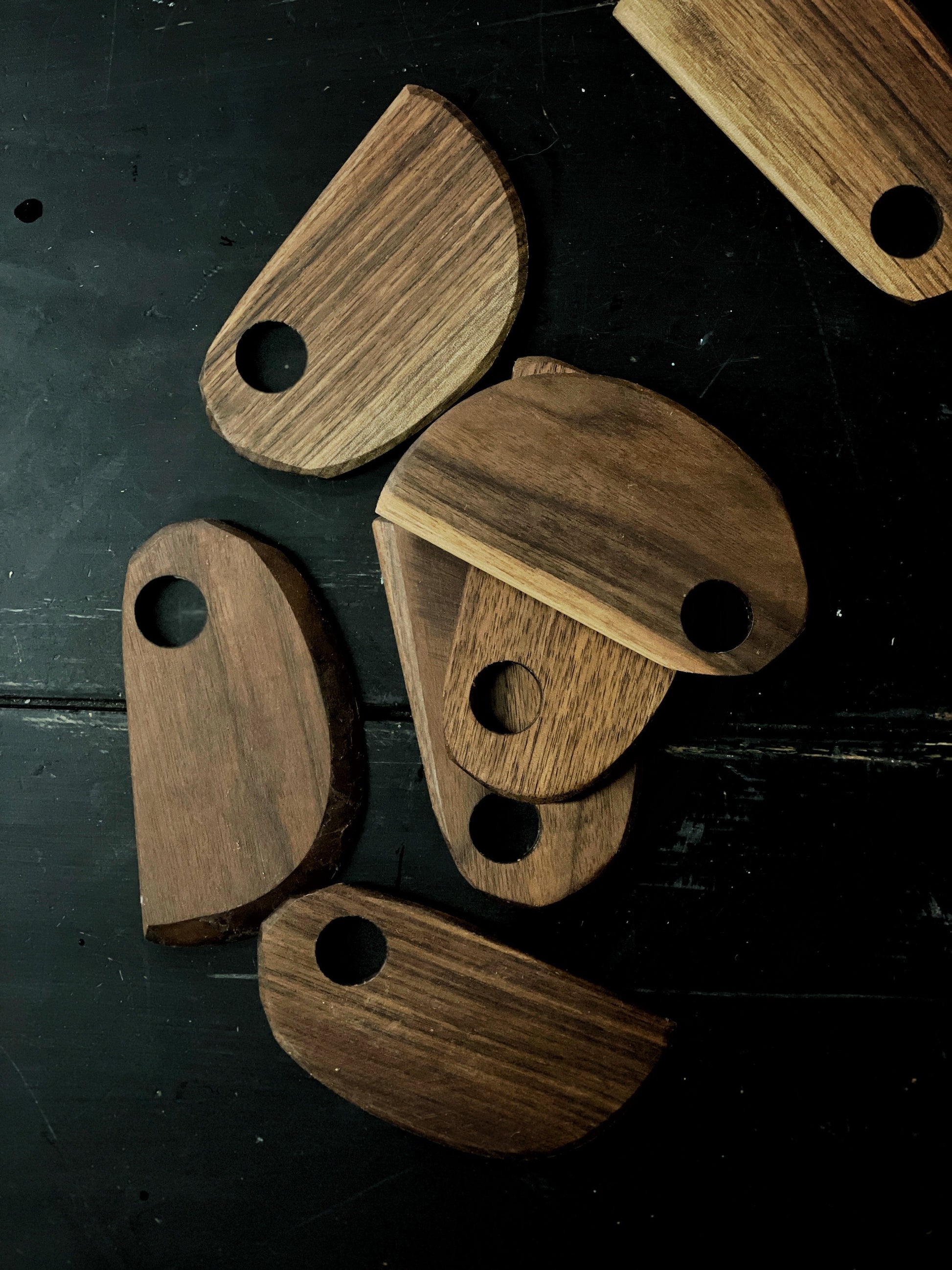 Handmade Wooden Bowl Scraper Wild Cherry Spoon Co 