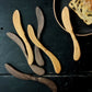 Handmade Wooden Soft Cheese Knife Rebecca Graves Pottery 
