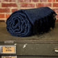 Indigo Blue Handwoven Blanket Blankets West Path 