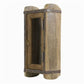Indus Brick Mold - Cabinet with Glass Door HomArt 