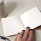 Rose 4x4 inch blank notebook blank sketchbook Gravesco 