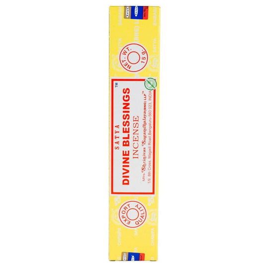 Satya Divine Blessings Incense Sticks Benjamin International 