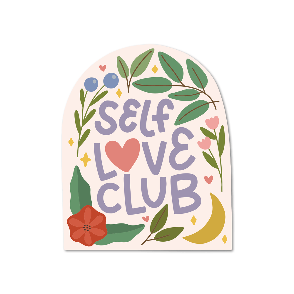 Self Love Club Sticker Mouthy Broad 