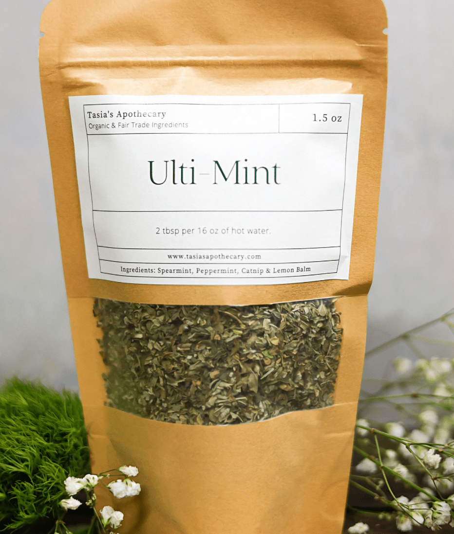 Ulti-Mint Herbal Tisane | Tasia’s Apothecary Tea Tasia’s Apothecary 