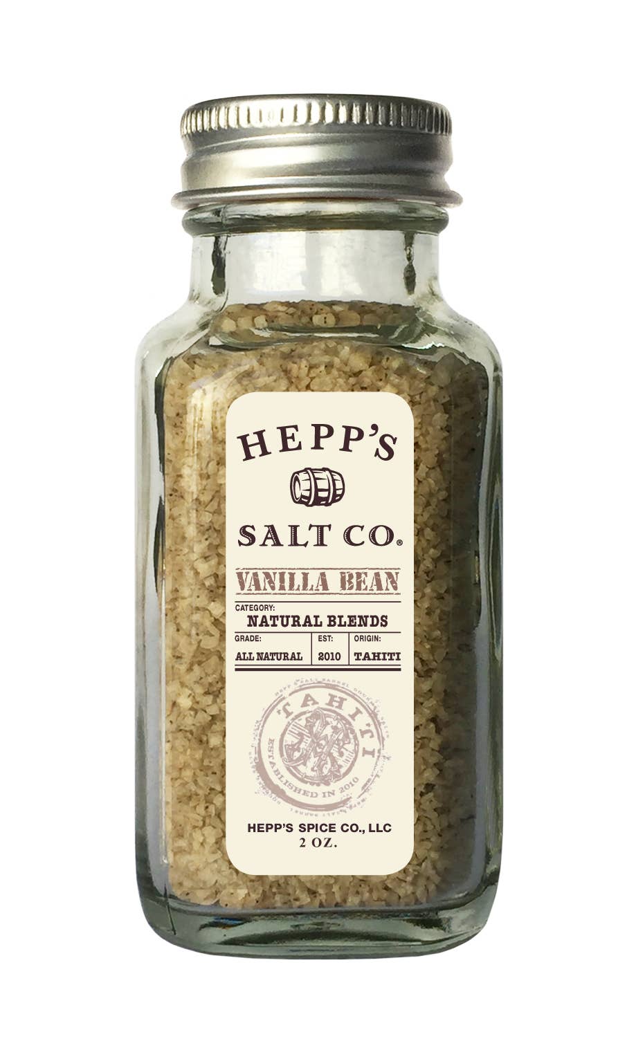 Vanilla Bean Sea Salt HEPP'S Salt Co. 