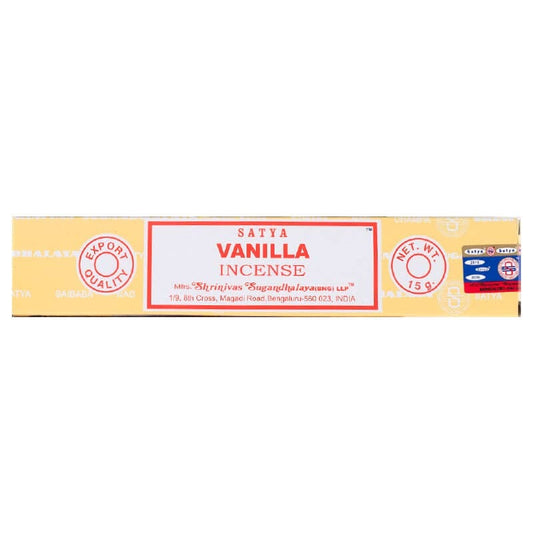 Vanilla Nag Champa 15 Gram Benjamin International 